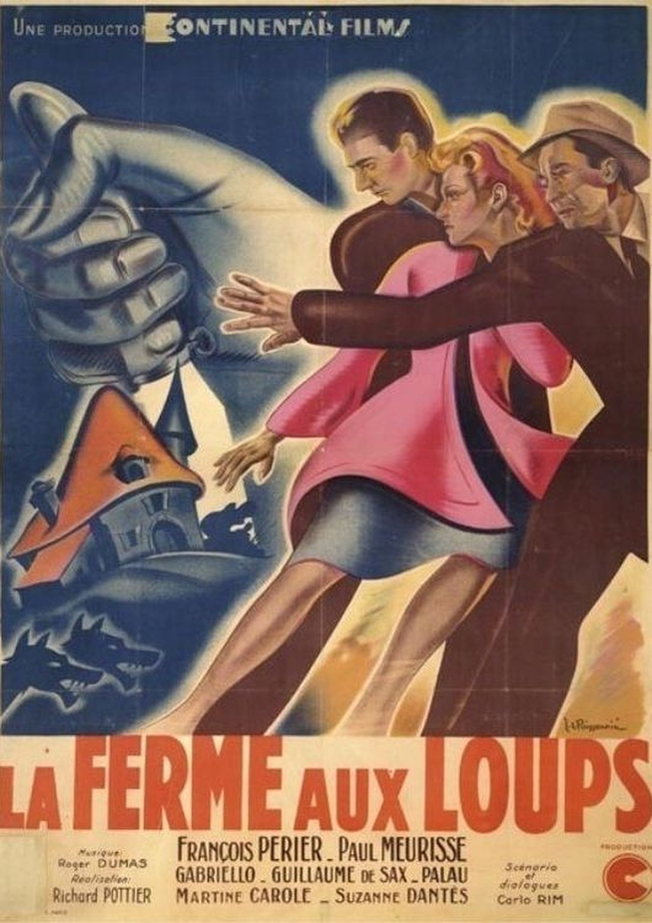 La Ferme aux loups poster