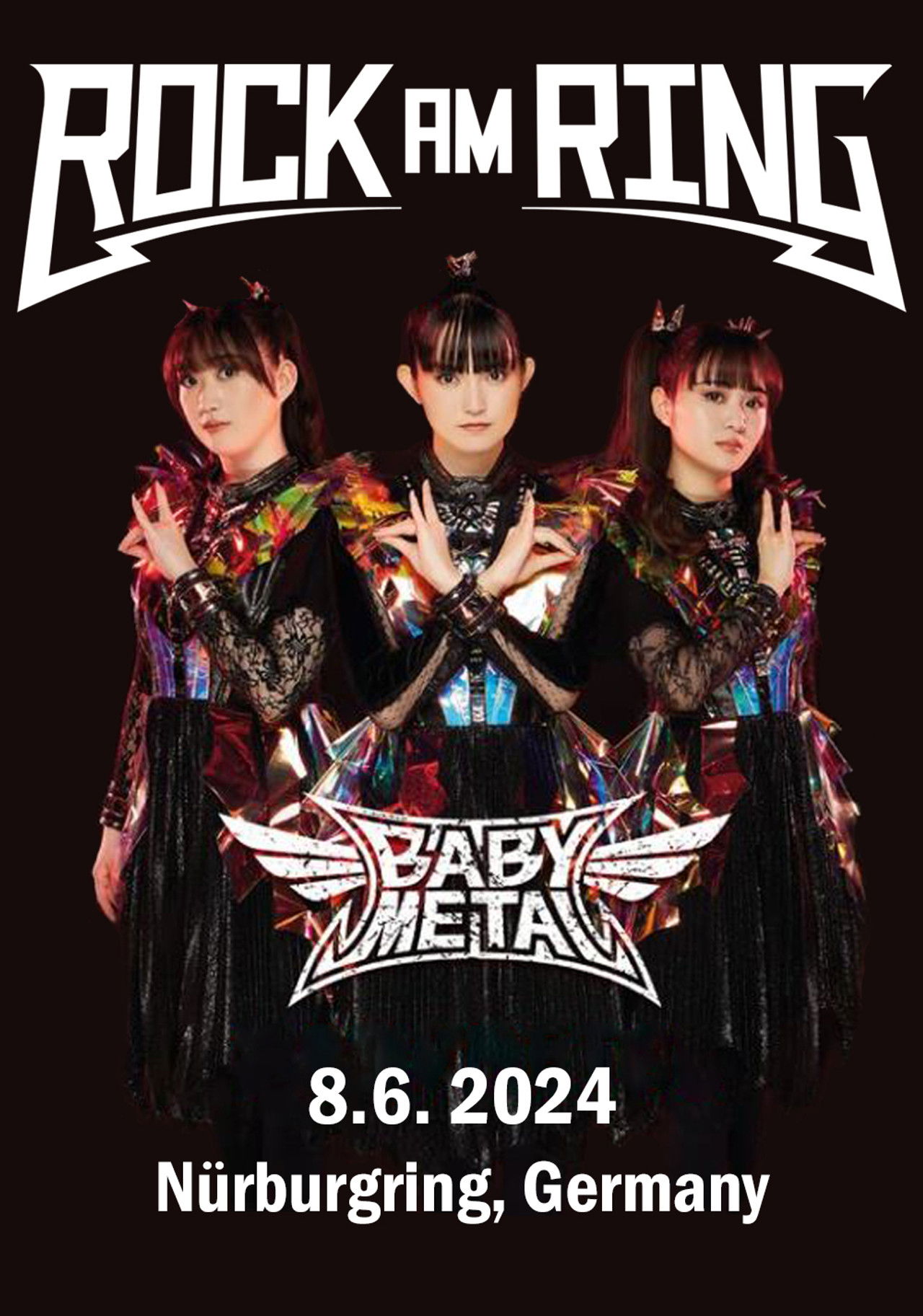 BABYMETAL - Live Rock am Ring 2024 Backdrop
