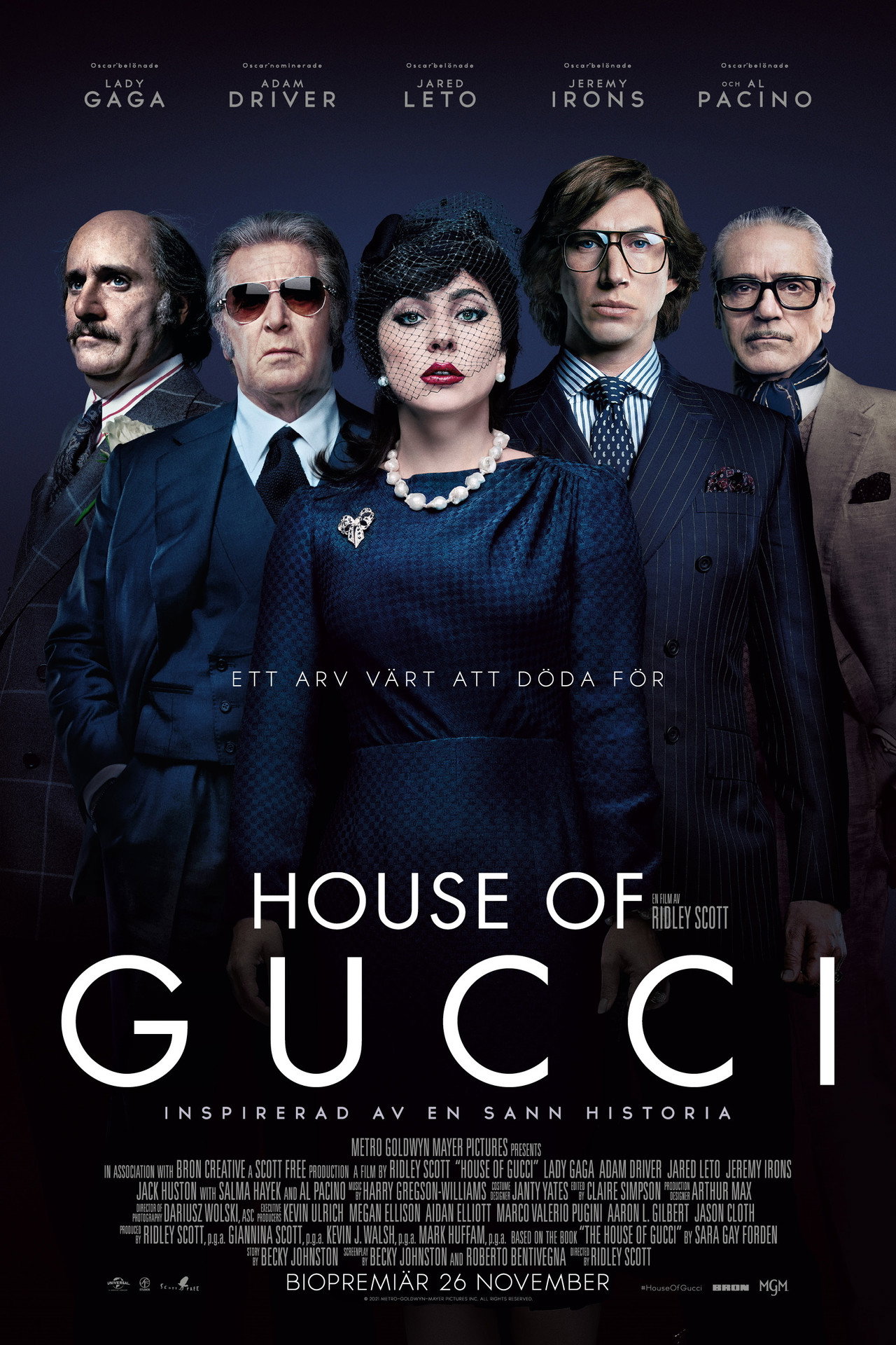 House of Gucci filmaffisch