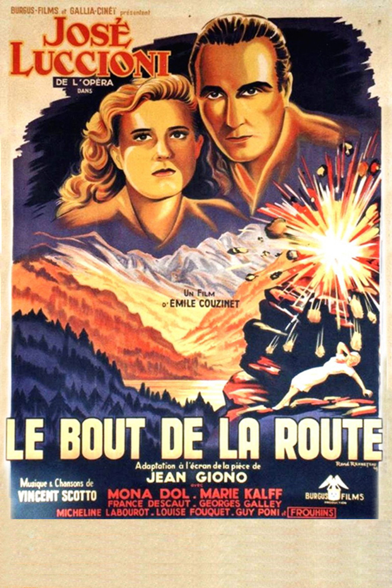 Le bout de la route filmaffisch