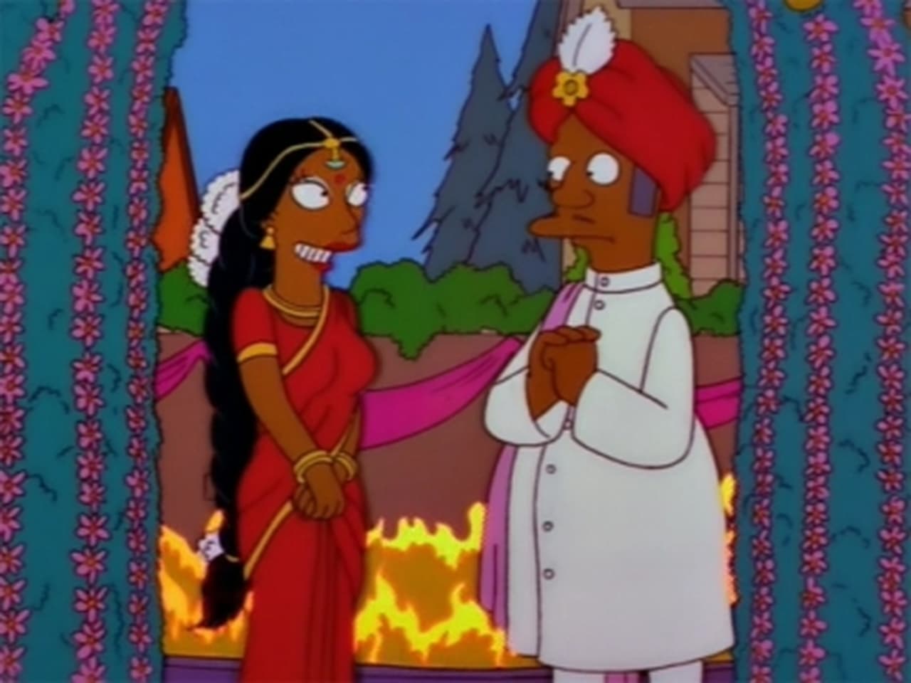 The Simpsons - Season 9 Episode 7 : The Two Mrs. Nahasapeemapetilons