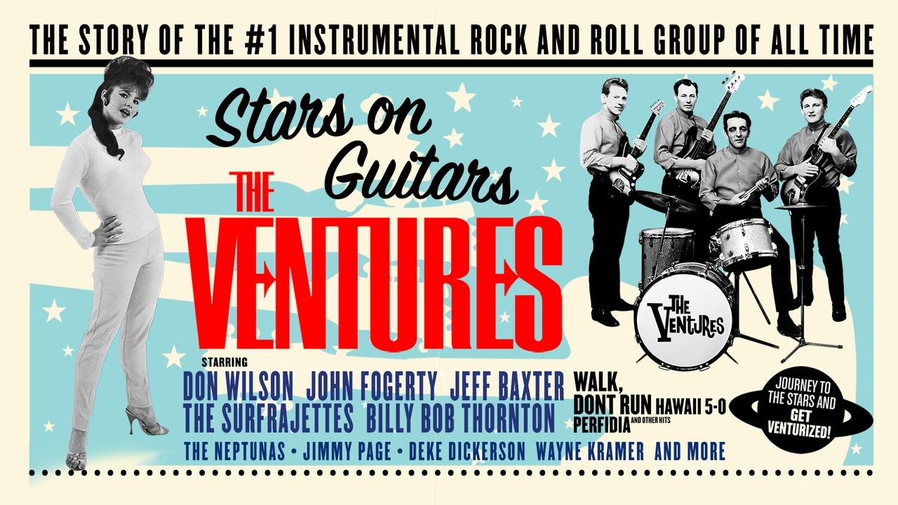 The Ventures: Stars on Guitars Backdrop Image