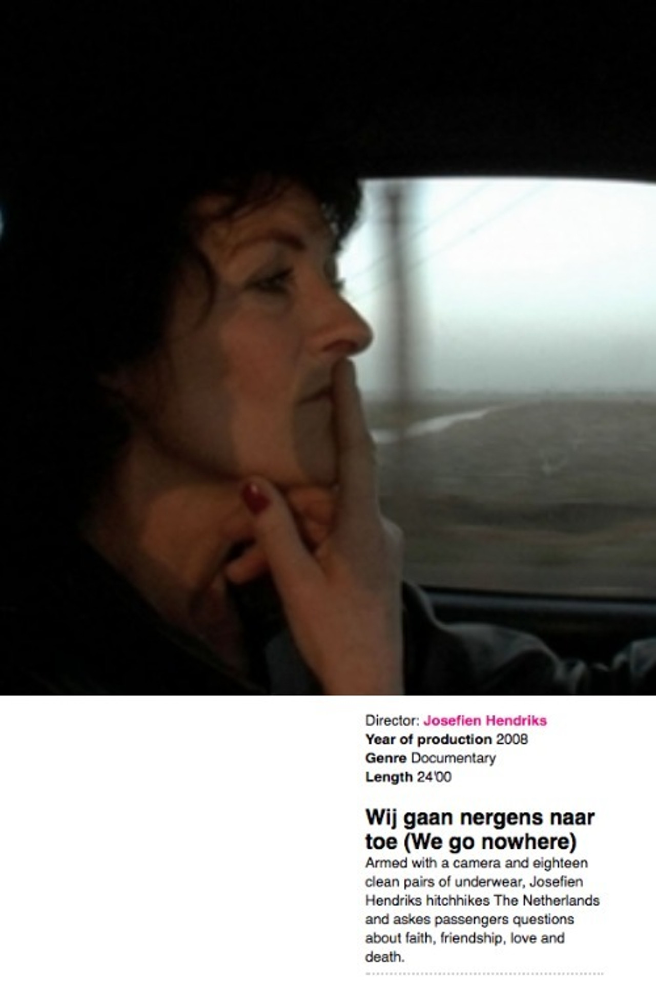 We go nowhere Backdrop