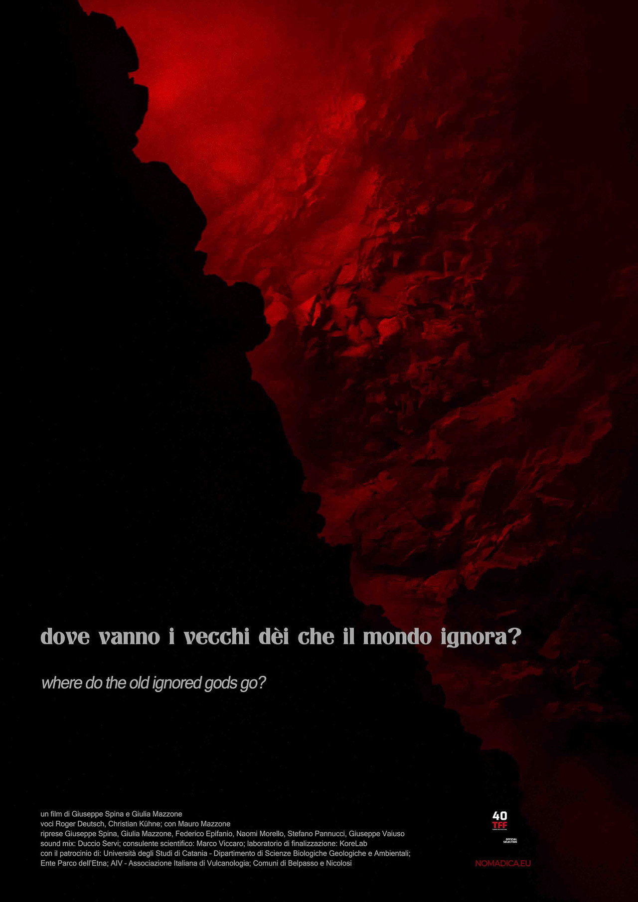 Dove vanno i vecchi dèi che il mondo ignora? filmaffisch