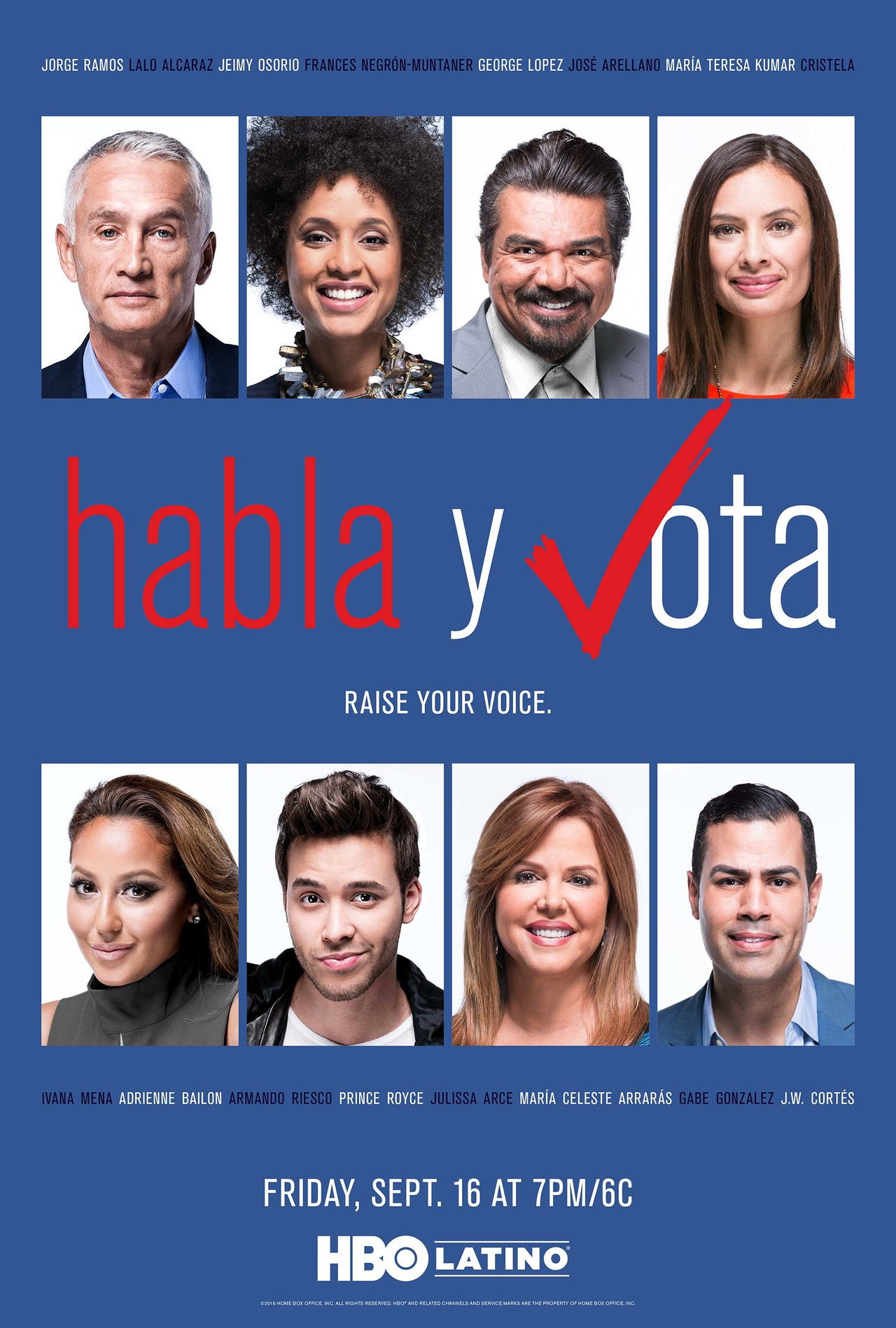 Habla y vota filmaffisch