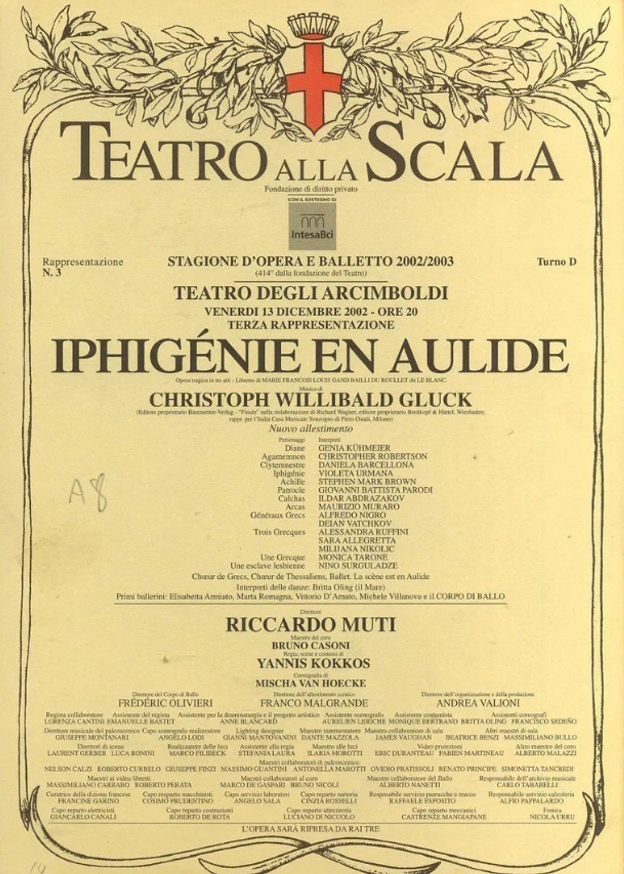 Iphigénie en Aulide Backdrop