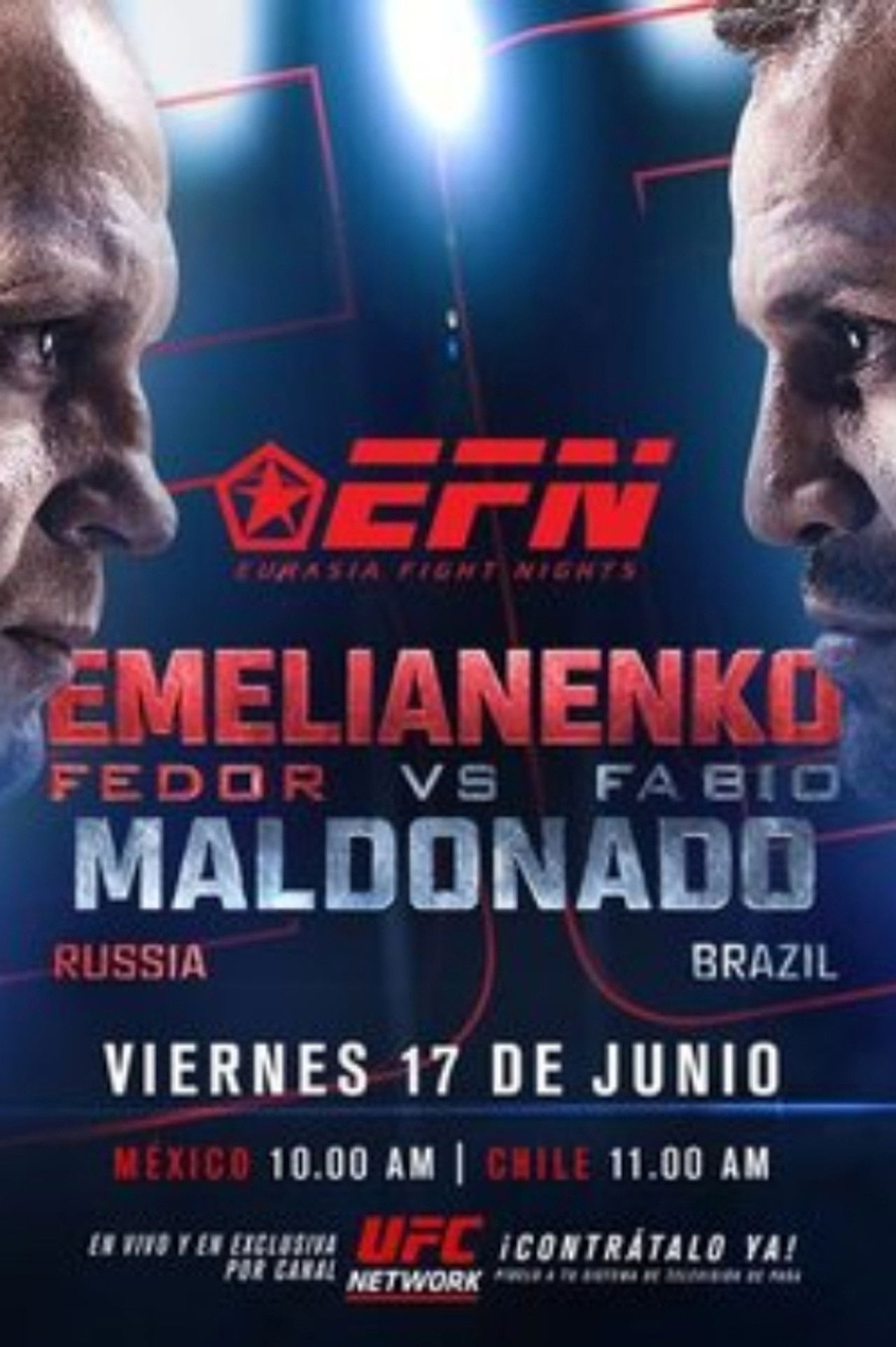 EFN 50: Emelianenko vs. Maldonado Backdrop