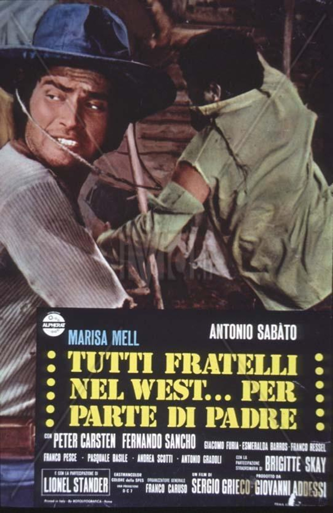 Tutti fratelli nel west... per parte di padre filmaffisch