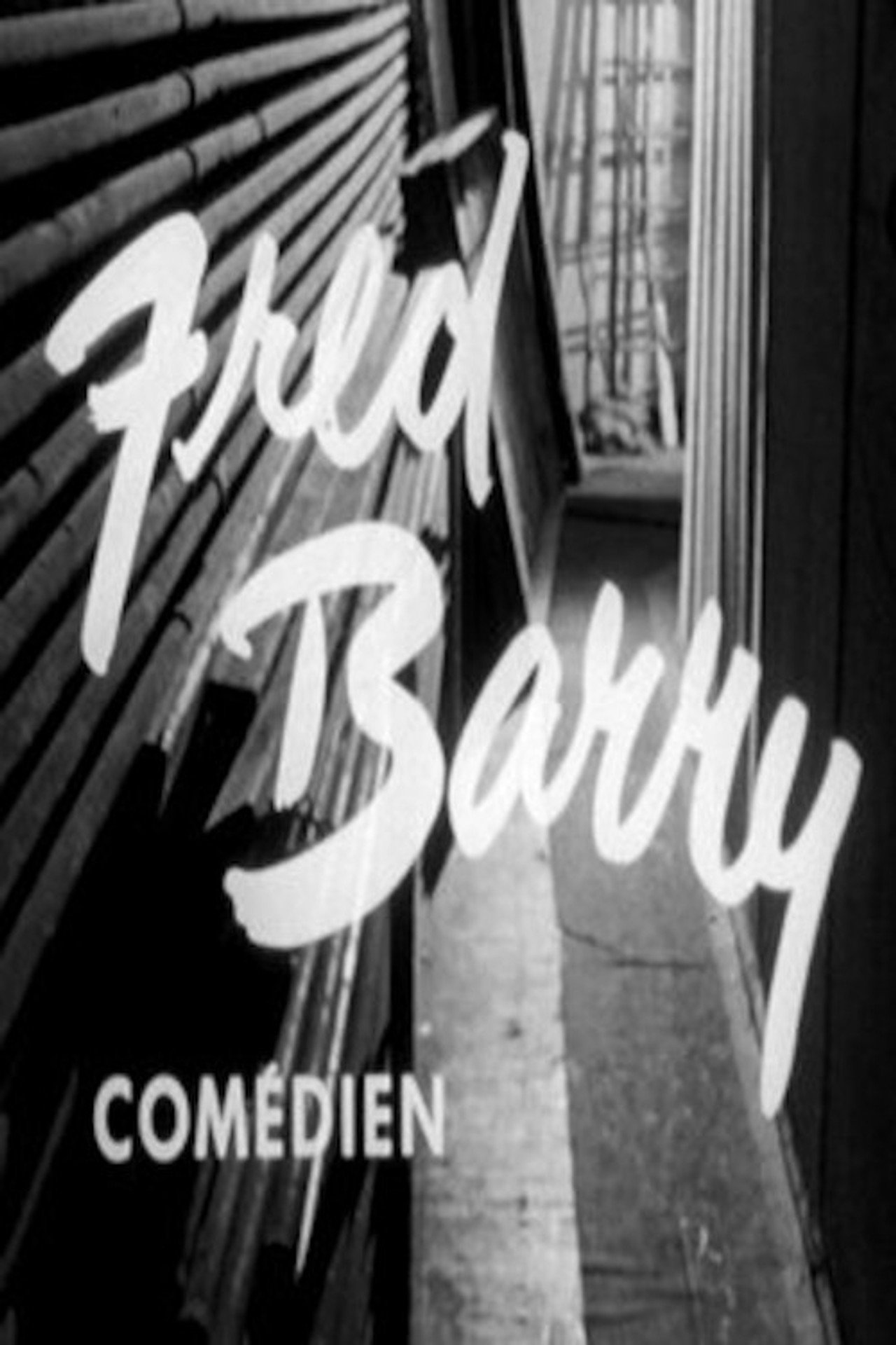 Fred Barry comédien filmaffisch