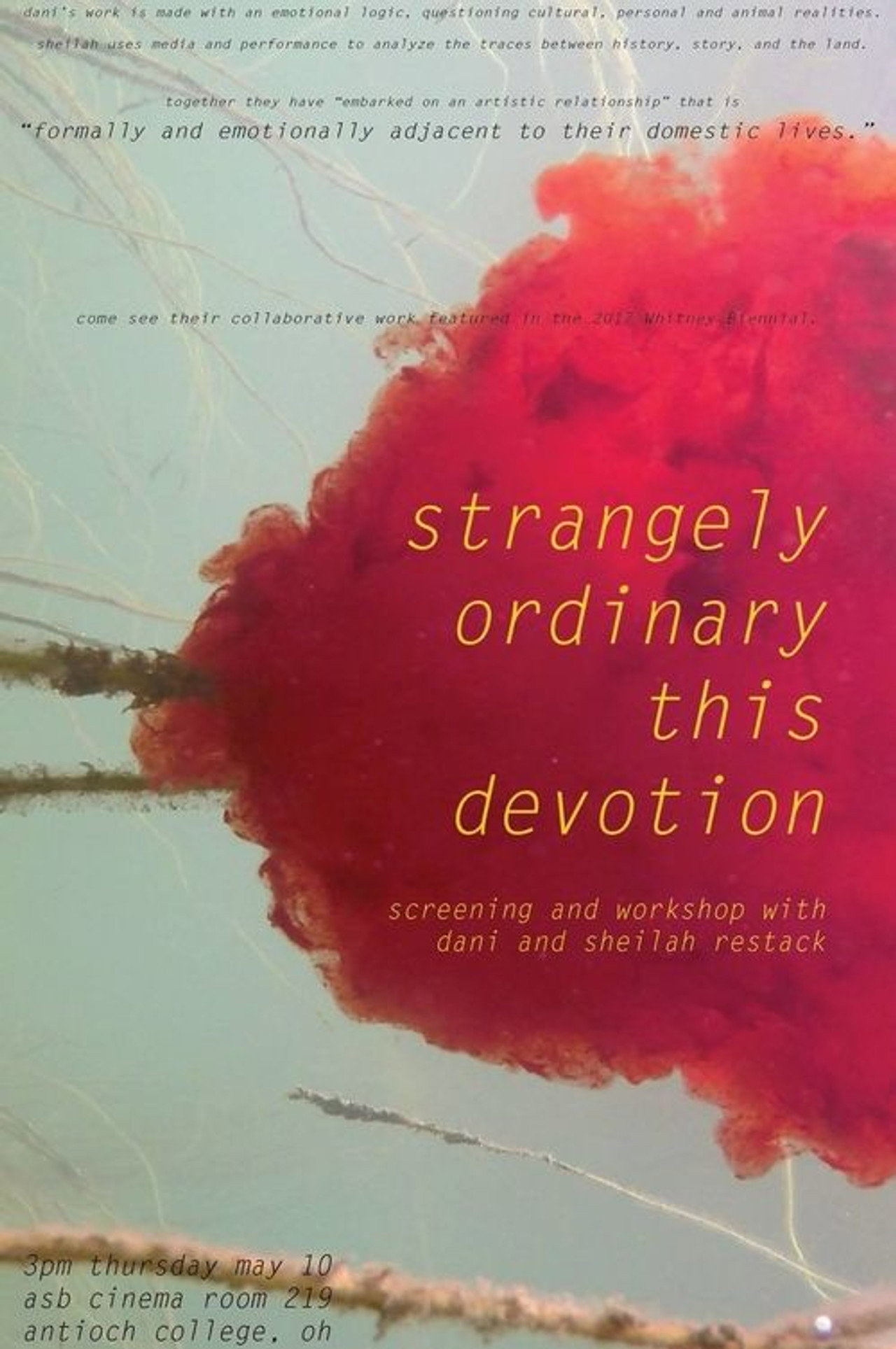 Strangely Ordinary This Devotion filmaffisch