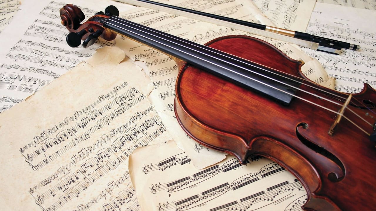 The Art of Violin Backdrop Image