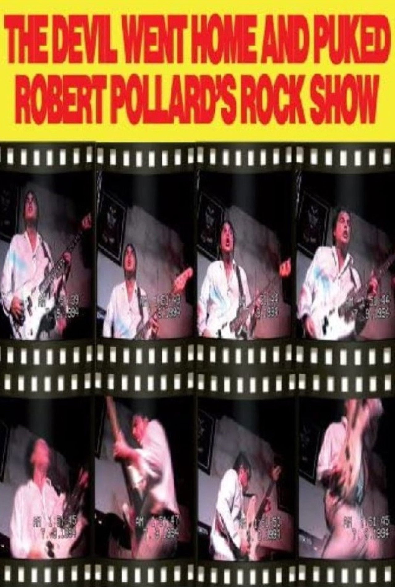 Robert Pollard: The Devil Went Home and Puked Backdrop
