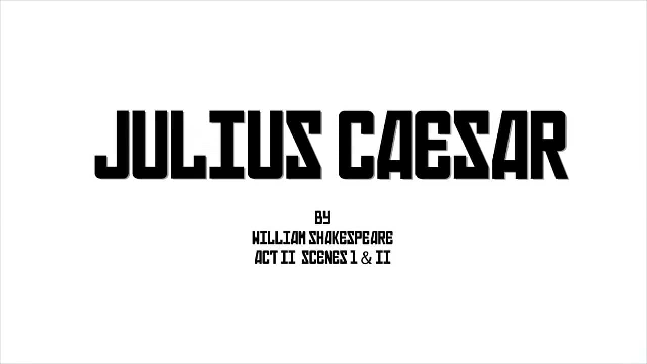 Cast and Crew of Julius Caesar