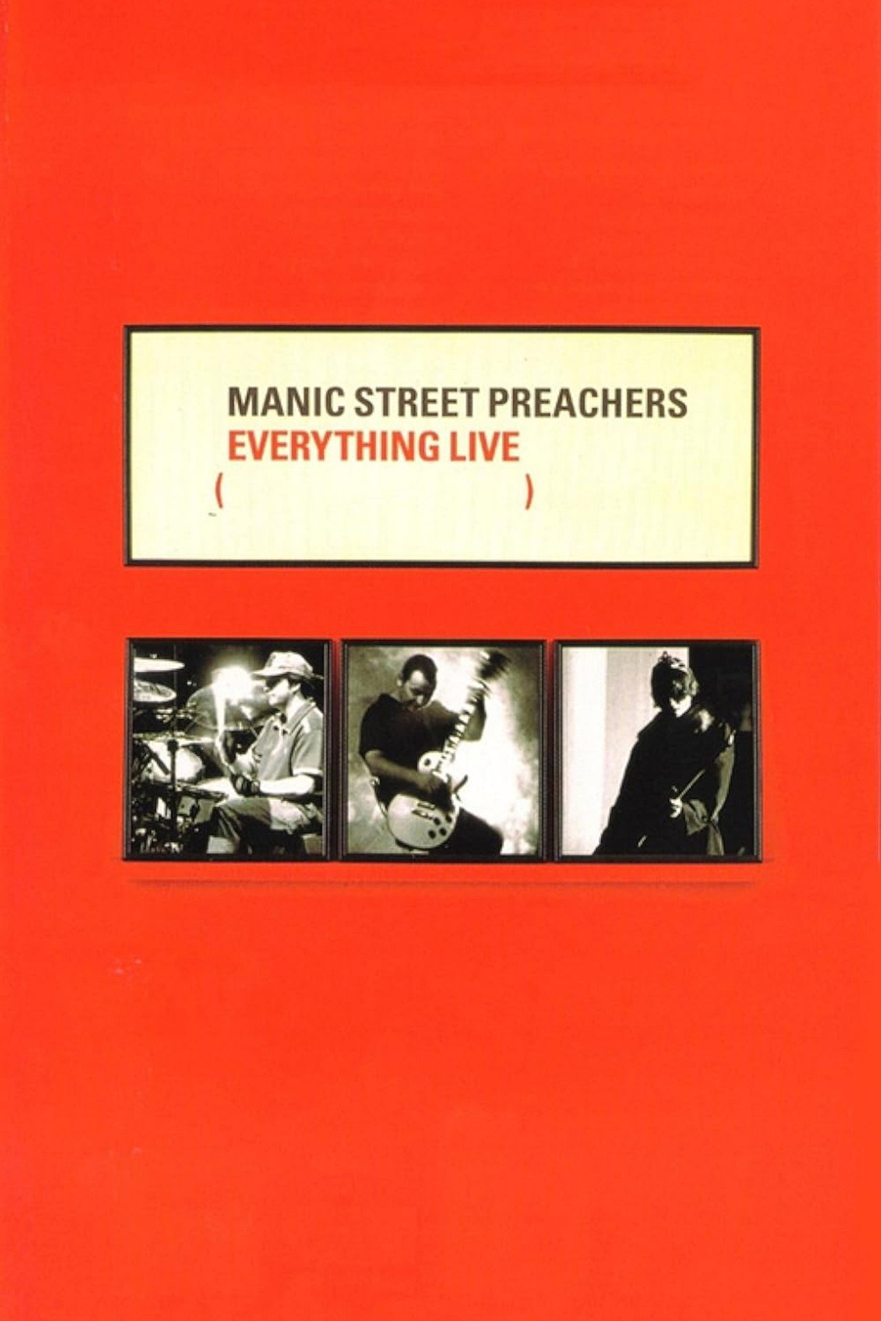 Manic Street Preachers - Everything Live filmaffisch