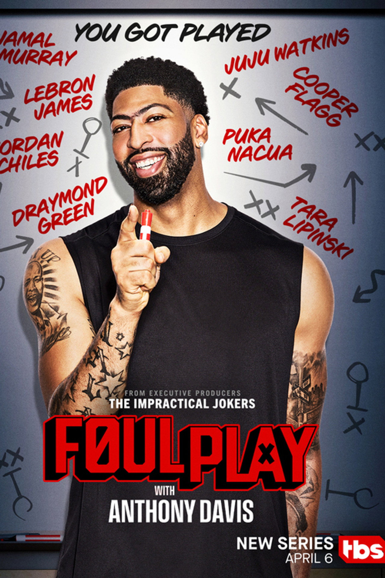 Foul Play with Anthony Davis affisch