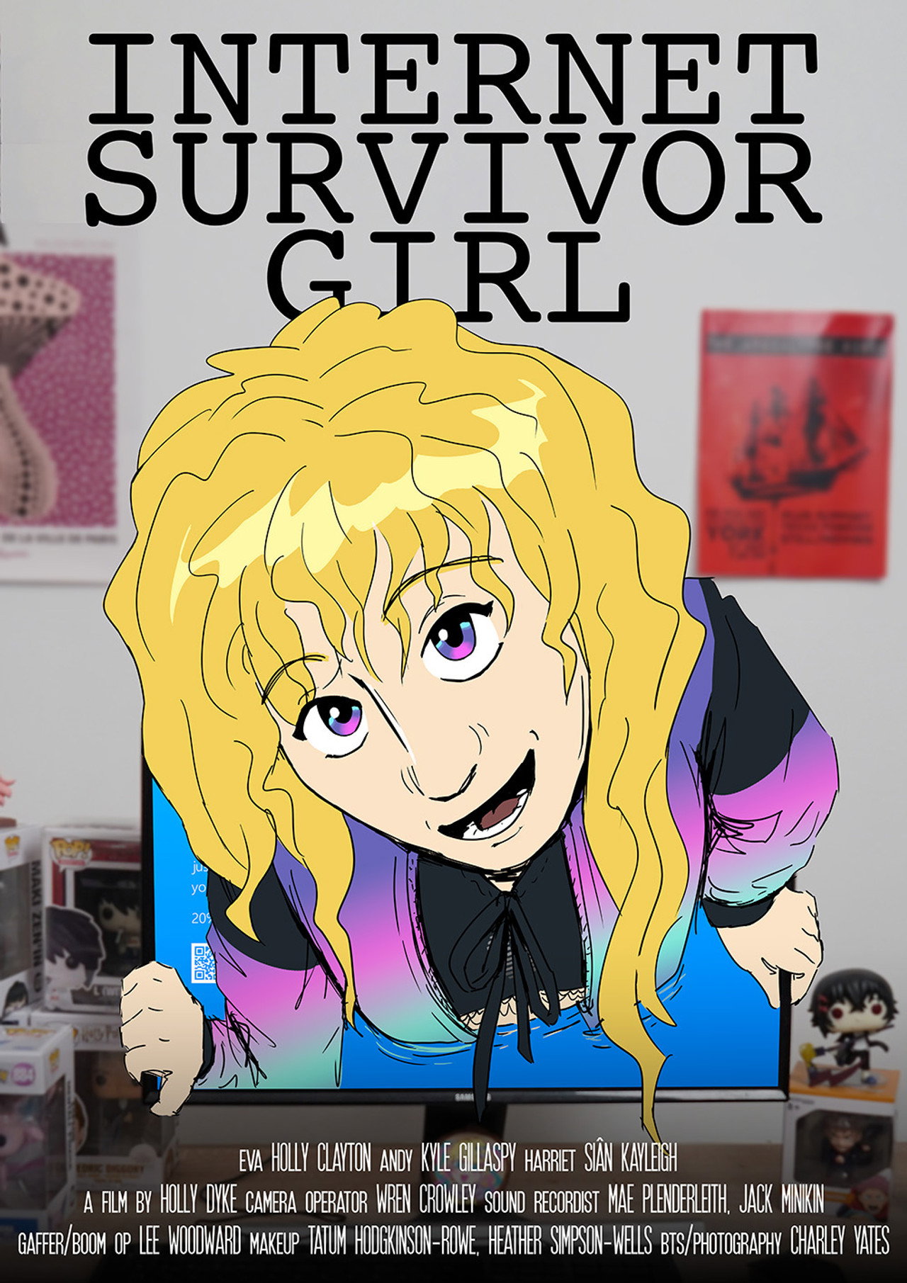 INTERNET SURVIVOR GIRL filmaffisch