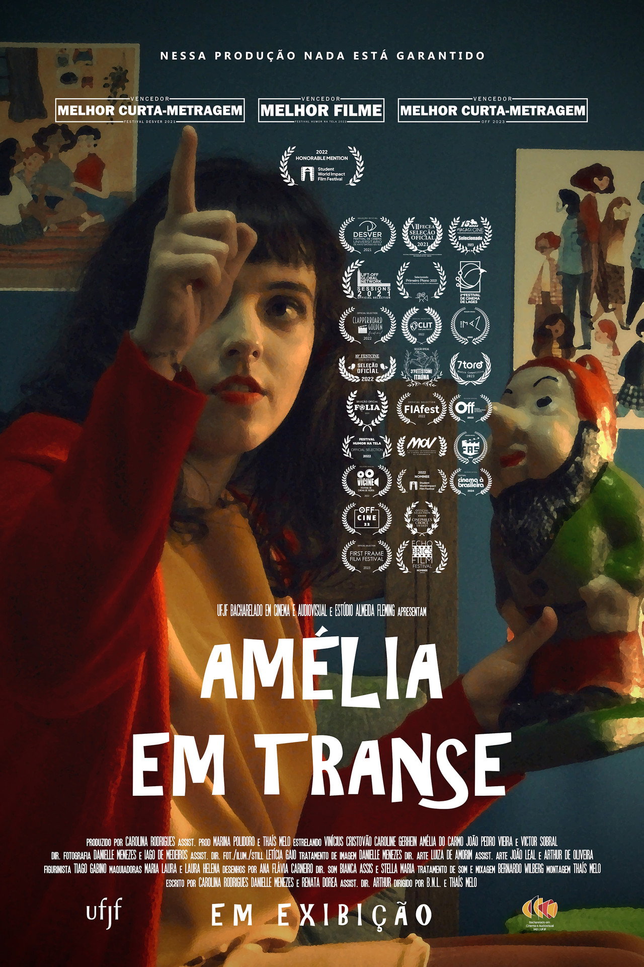 Amélia em Transe filmaffisch