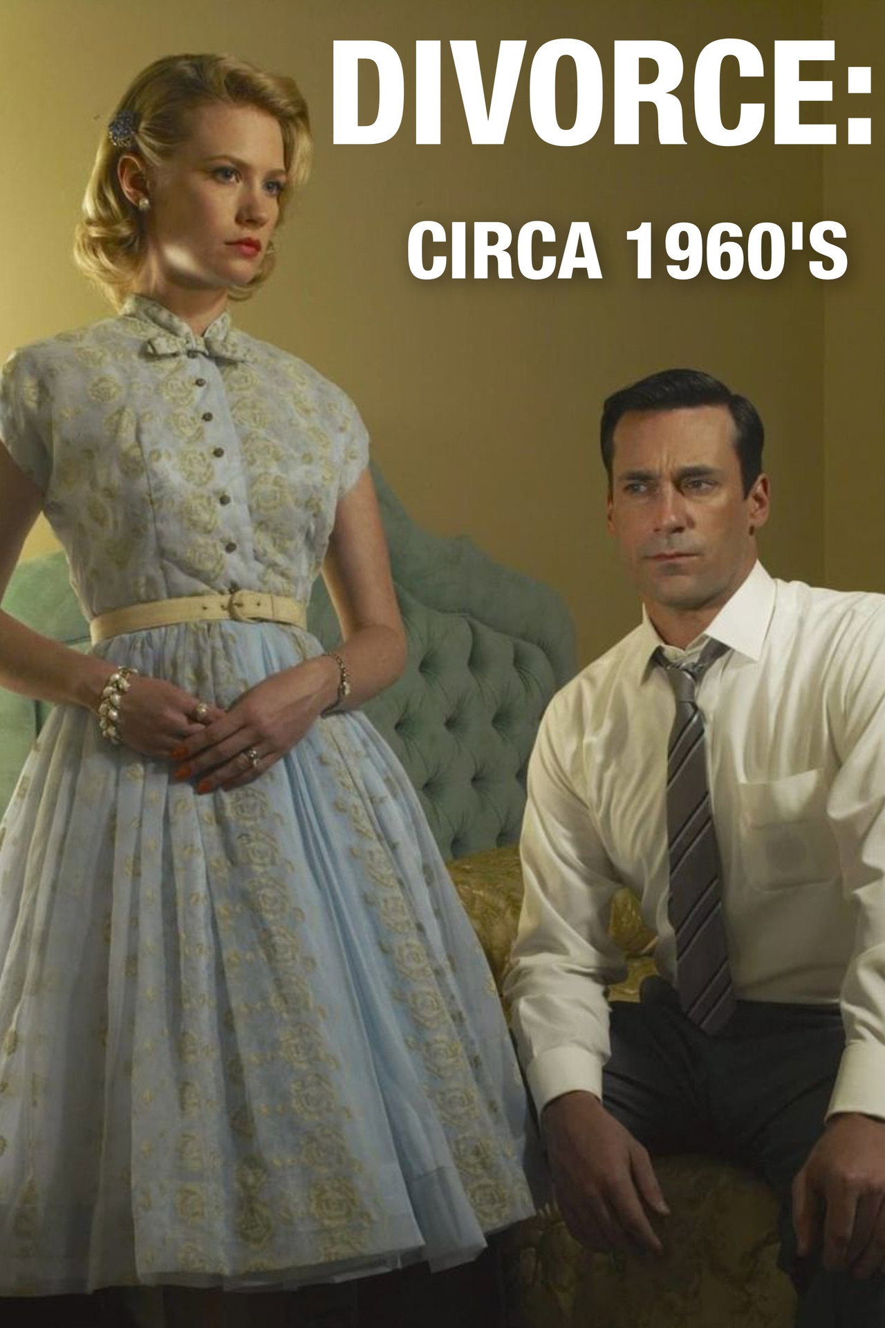 Divorce: Circa 1960's filmaffisch