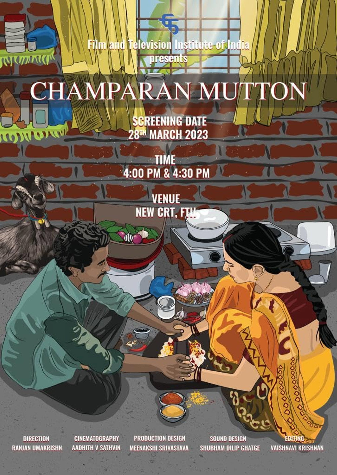 Champaran Mutton filmaffisch