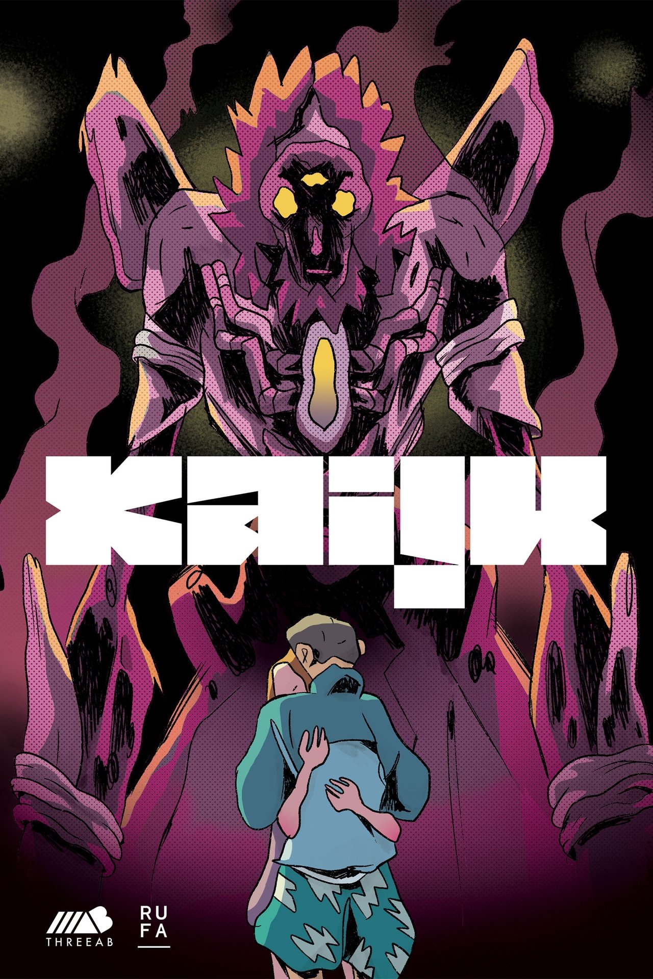 Kaiju backdrop