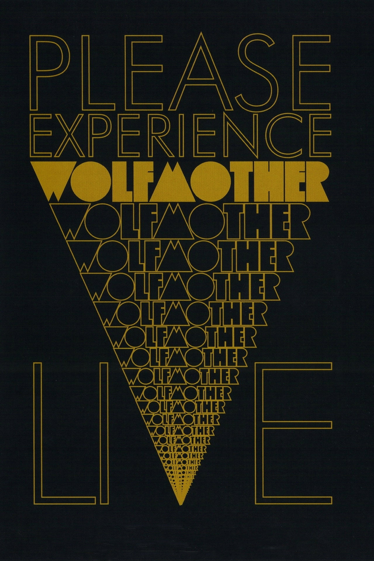 Wolfmother - Please Experience Live filmaffisch