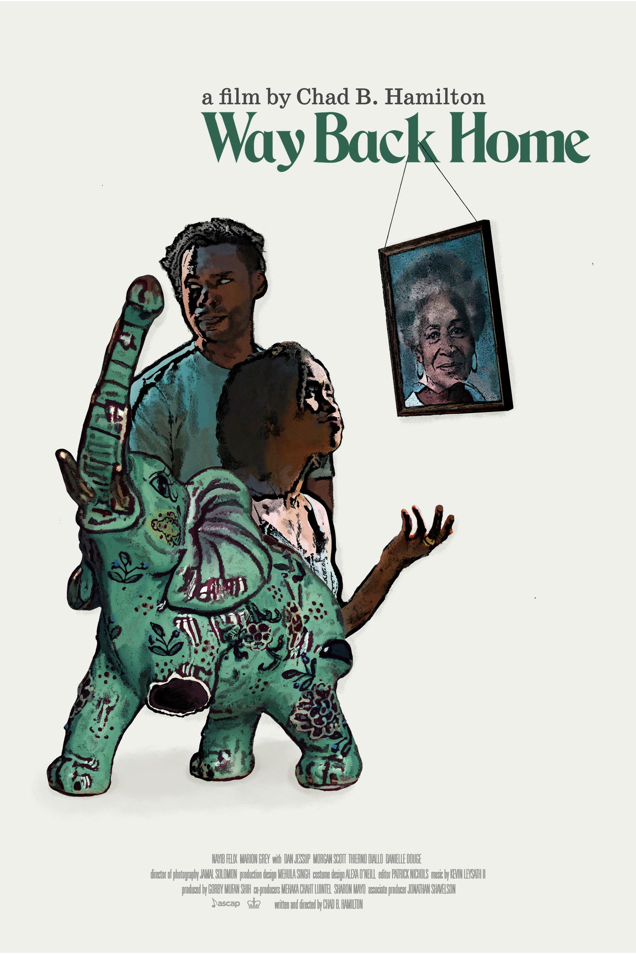 Way Back Home Backdrop