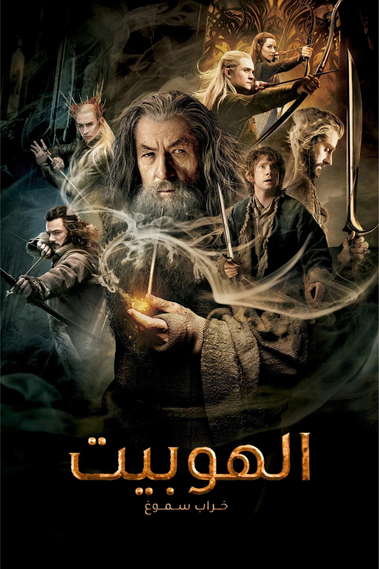 مشاهدة فيلم The Hobbit: The Desolation of Smaug مترجم بدون اعلانات - بوستر
