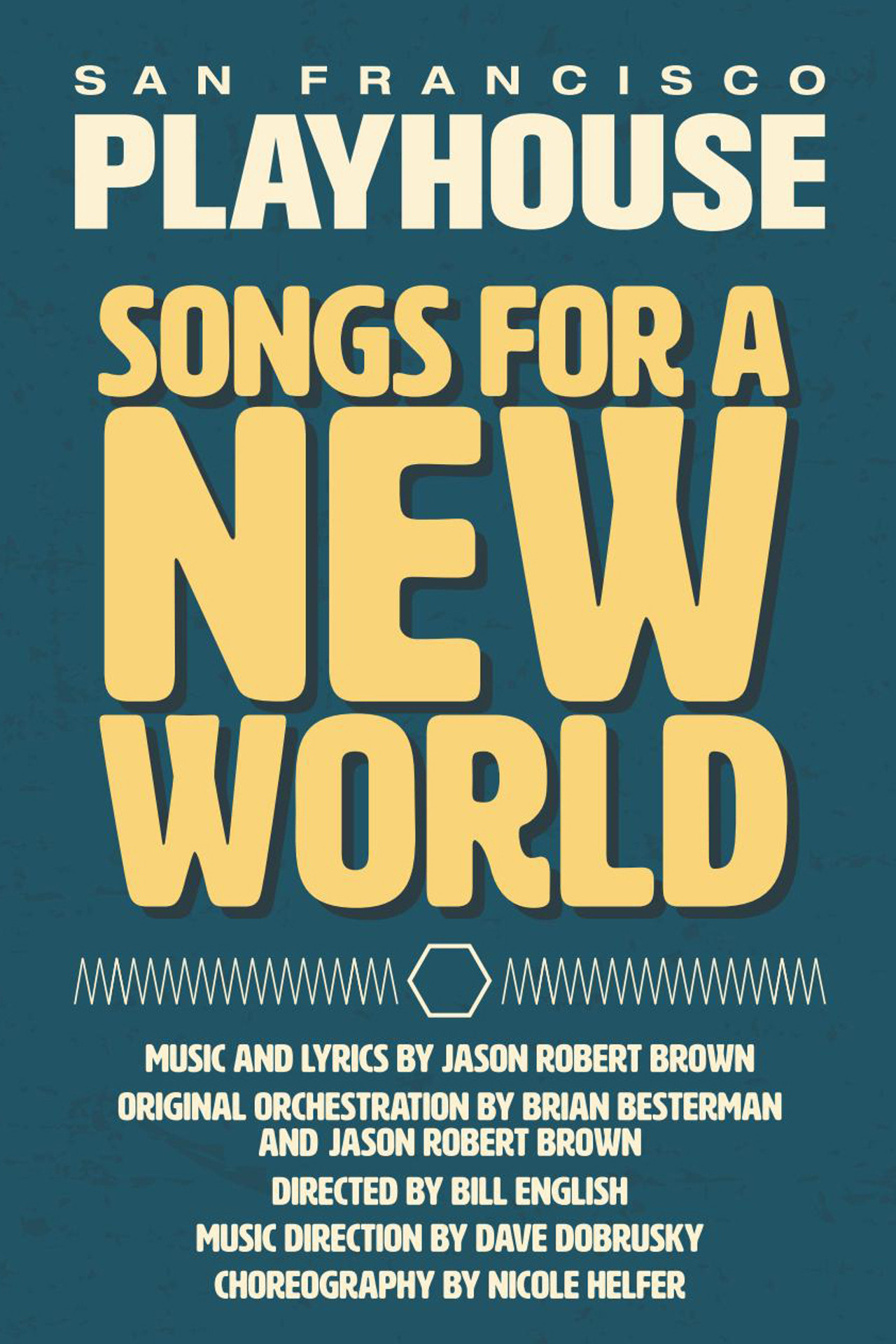 Songs From A New World: San Francisco Playhouse filmaffisch