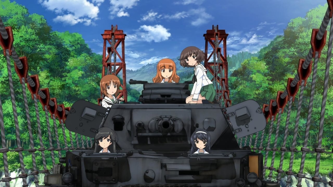 Scen från Girls und Panzer the Movie