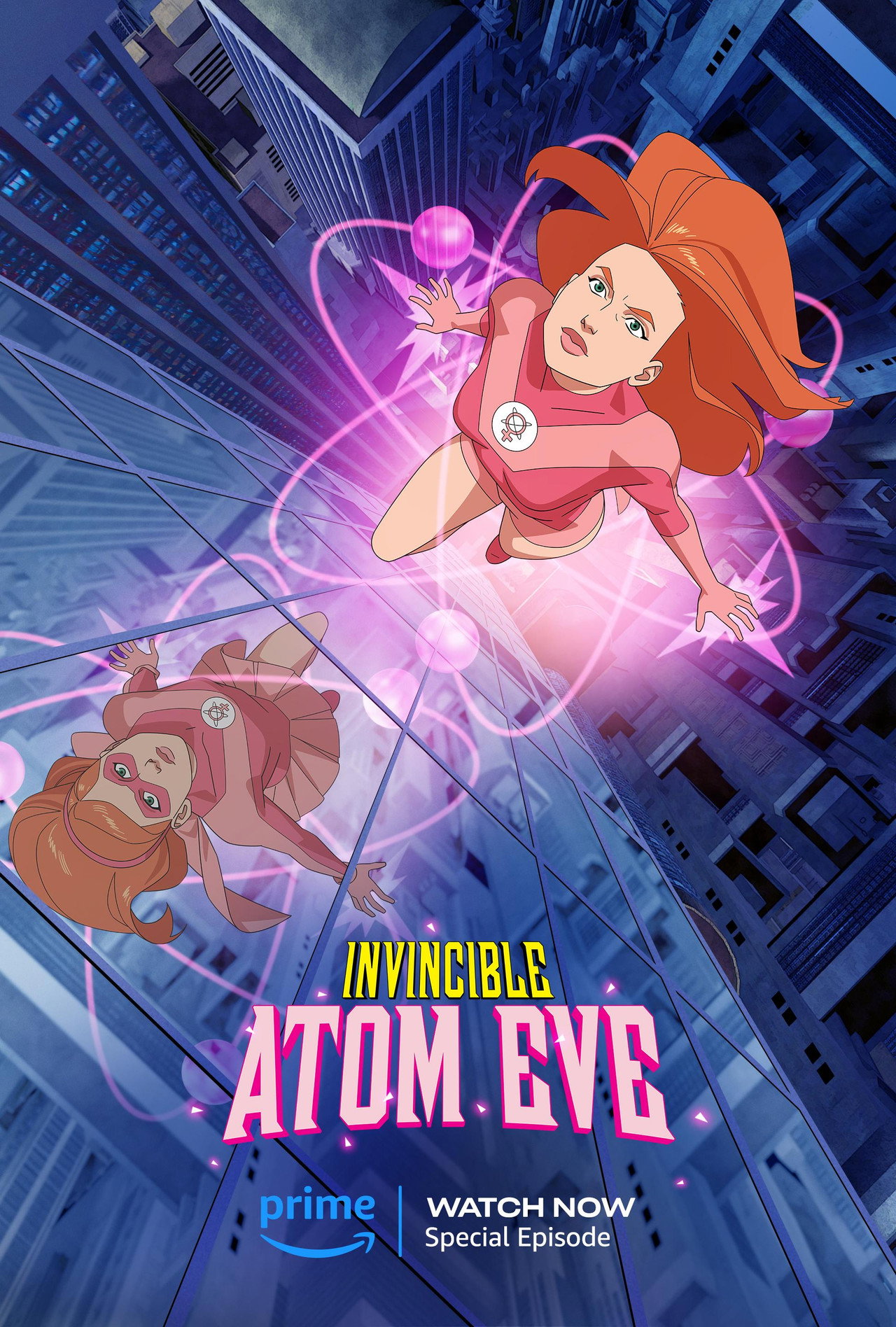 Invincible: Atom Eve Backdrop