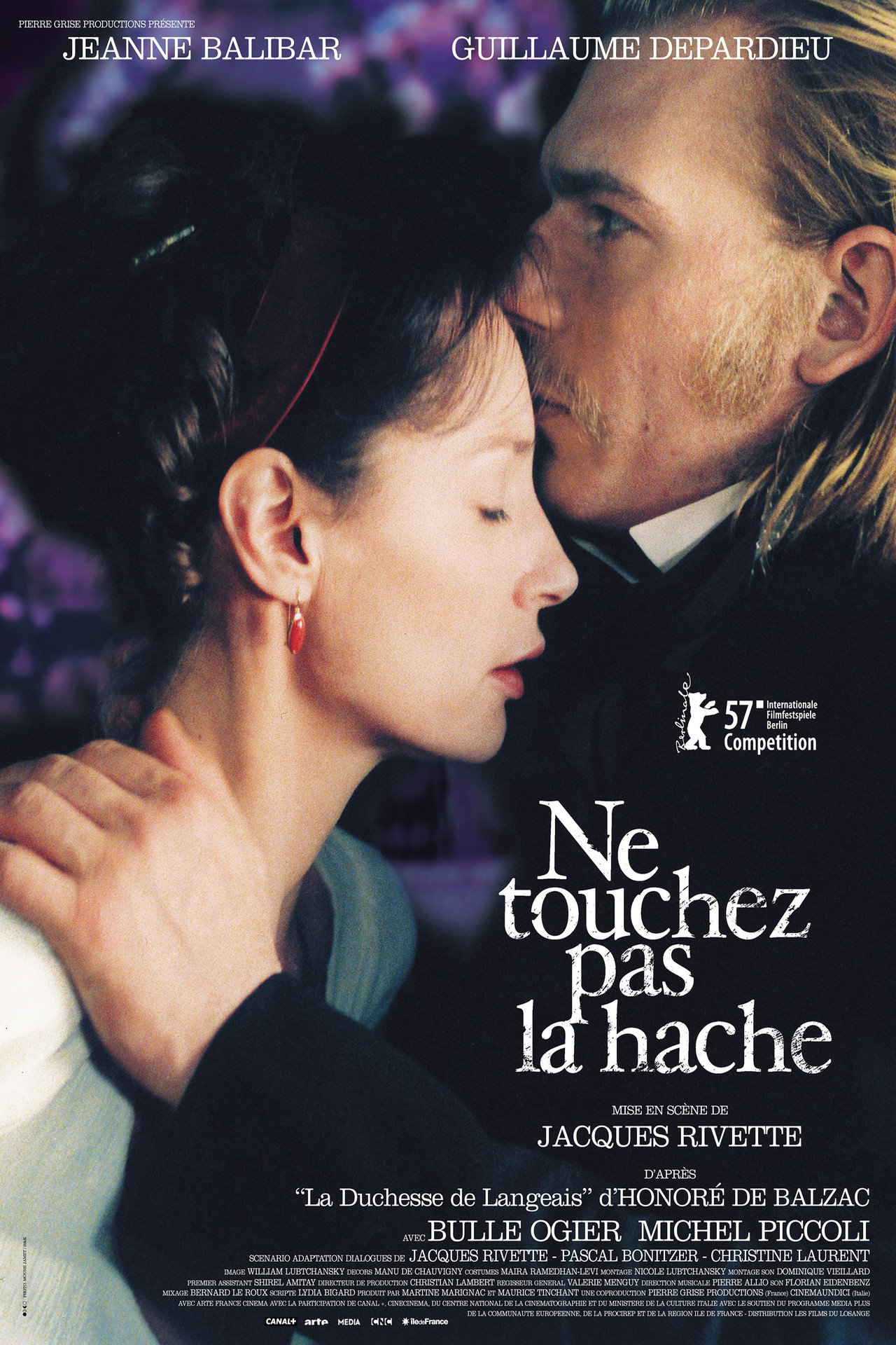Ne touchez pas la hache filmaffisch