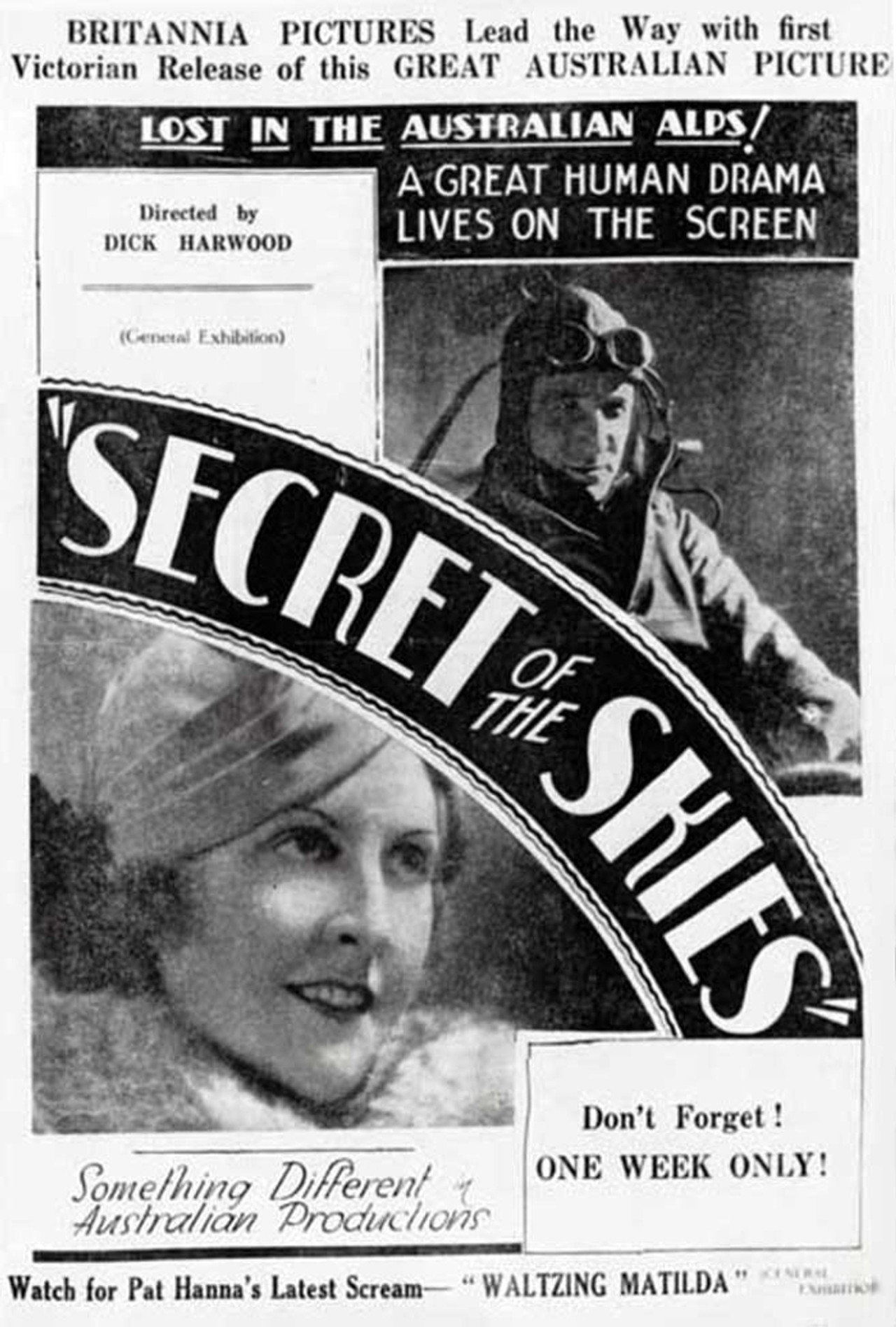 Secret of the Skies filmaffisch