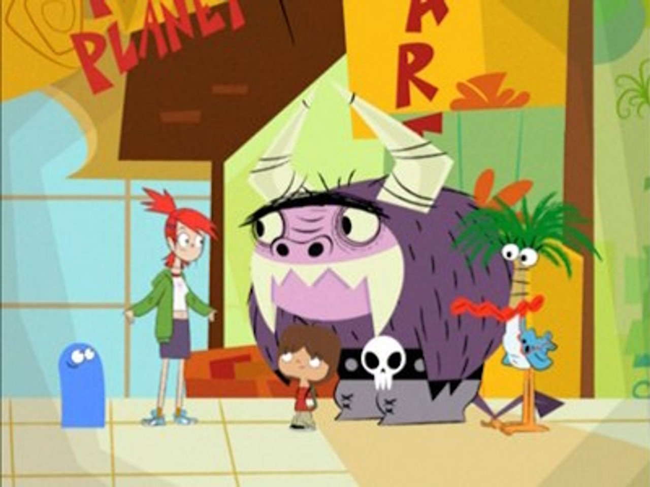Foster, la maison des amis imaginaires backdrop