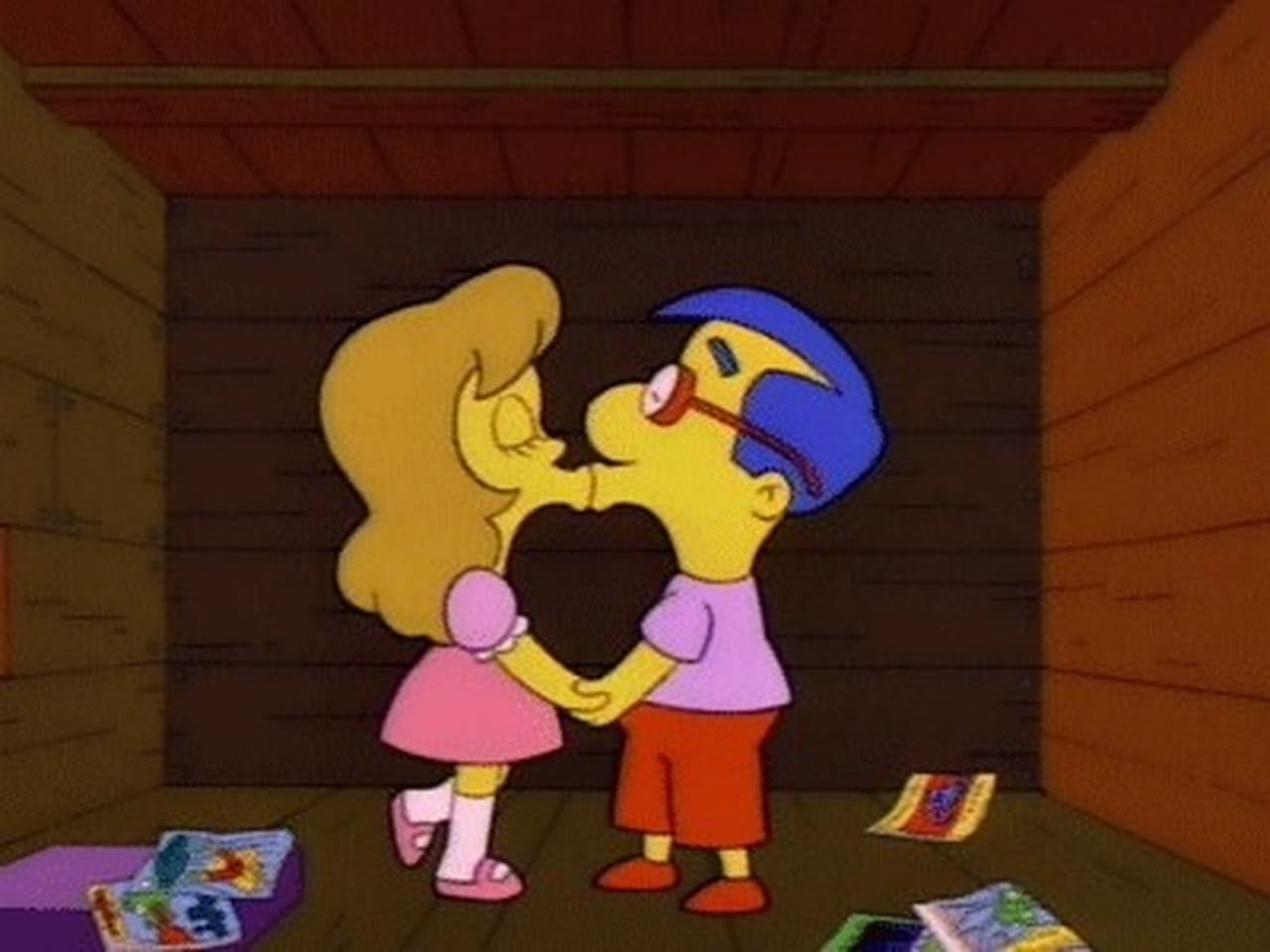 The Simpsons - Season 3 Episode 23 : Bart's Friend Falls in Love