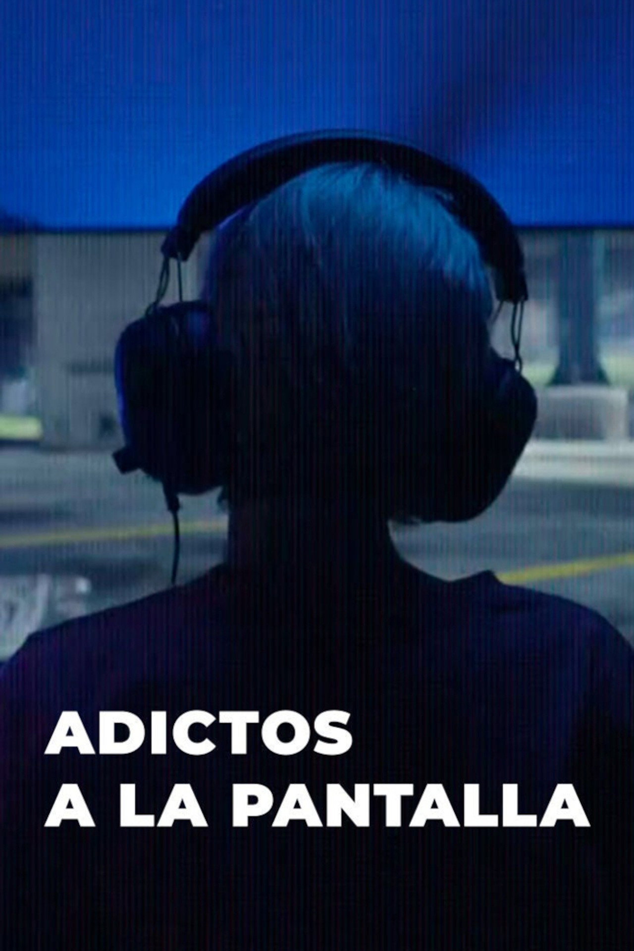 Adictos a la pantalla affisch