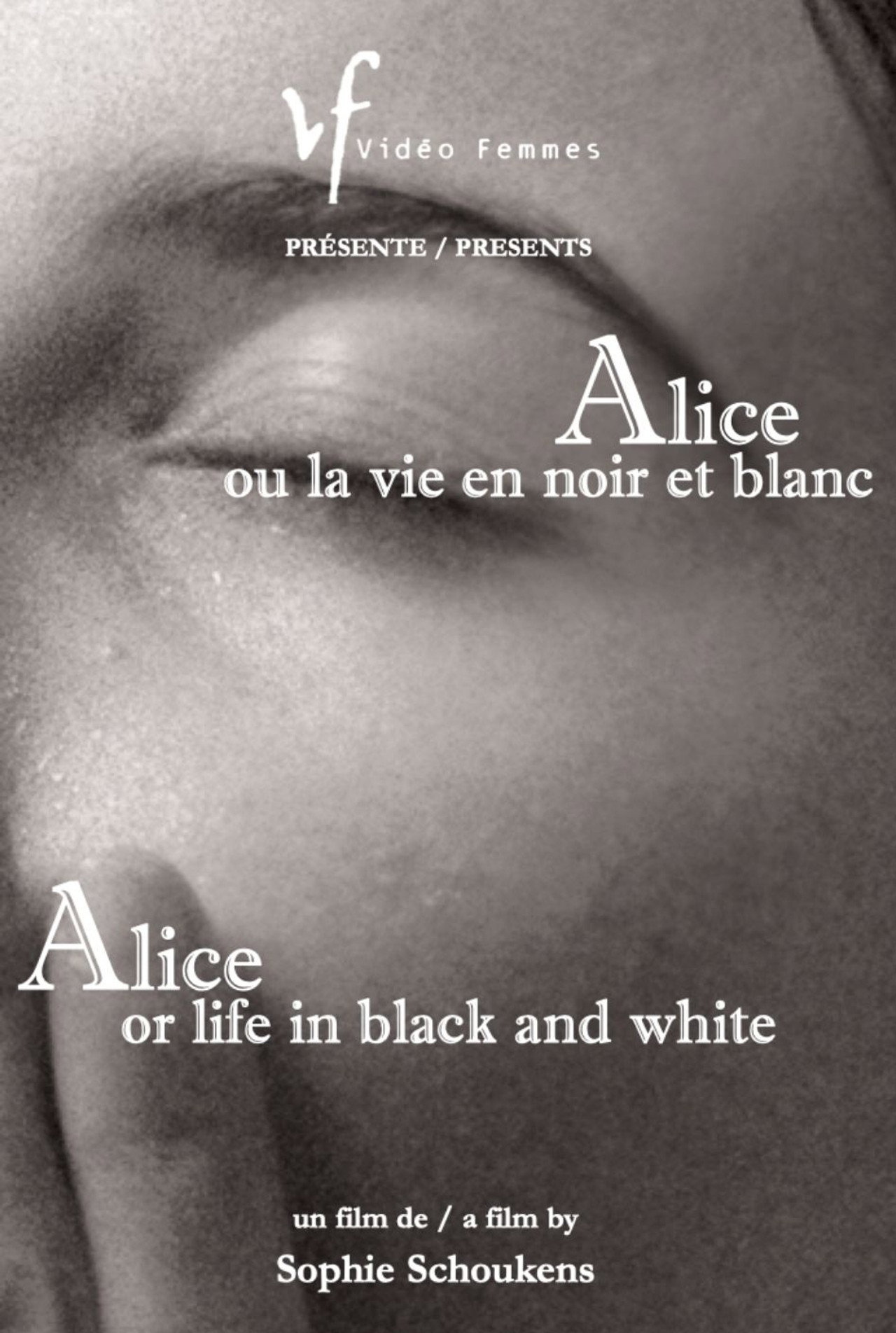 Alice or Life in Black and White Backdrop