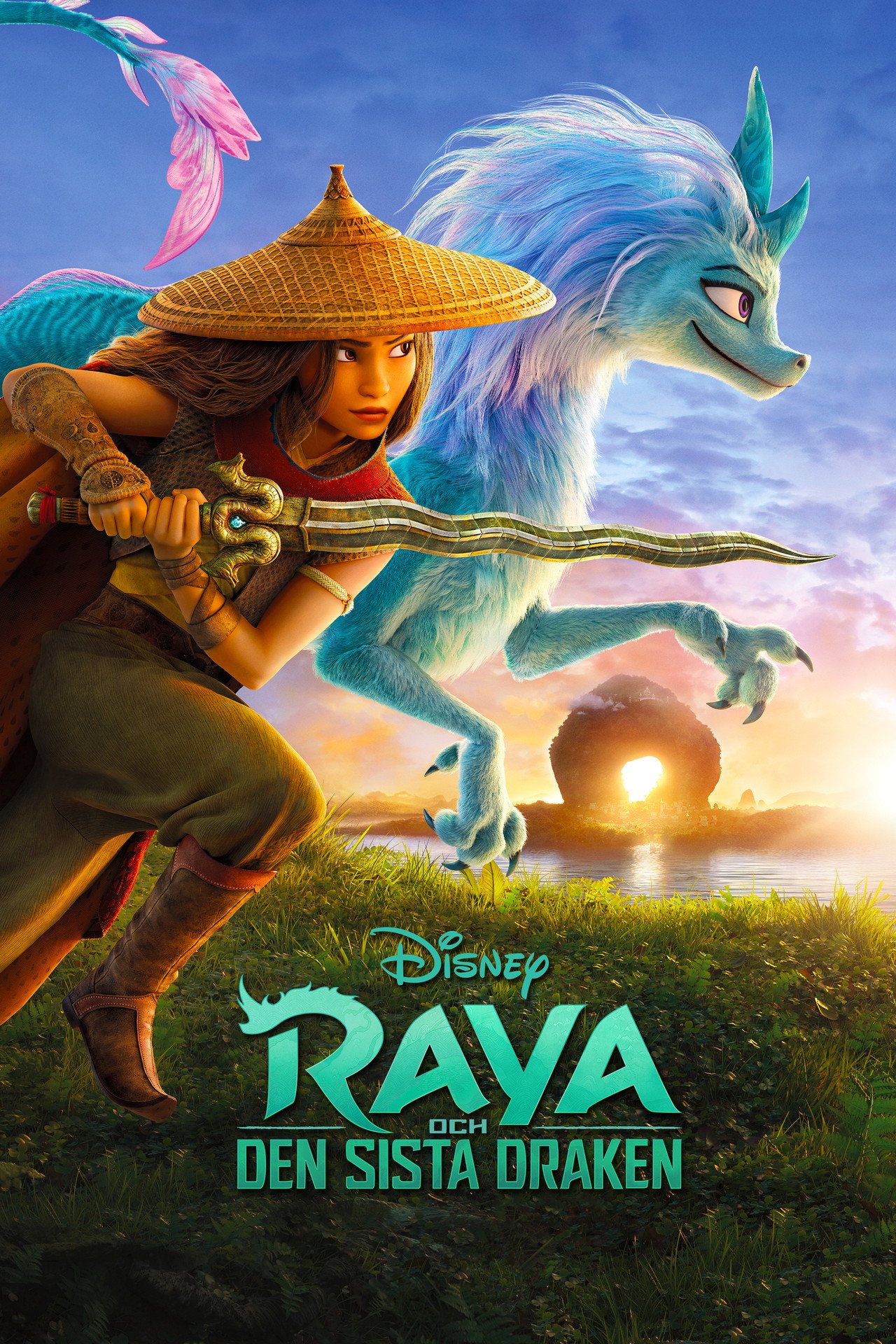 Raya och den sista draken filmaffisch