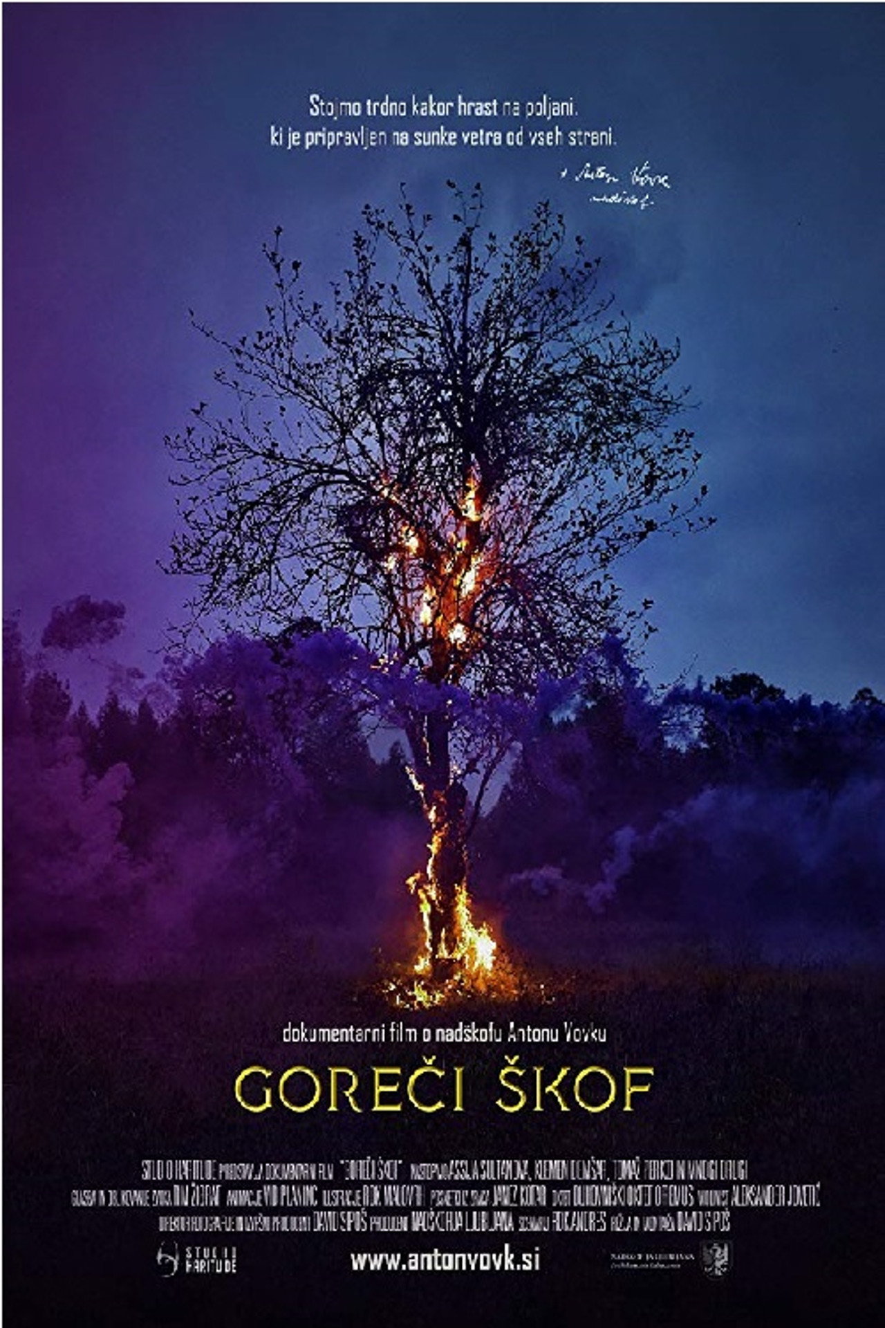 Goreči škof filmaffisch