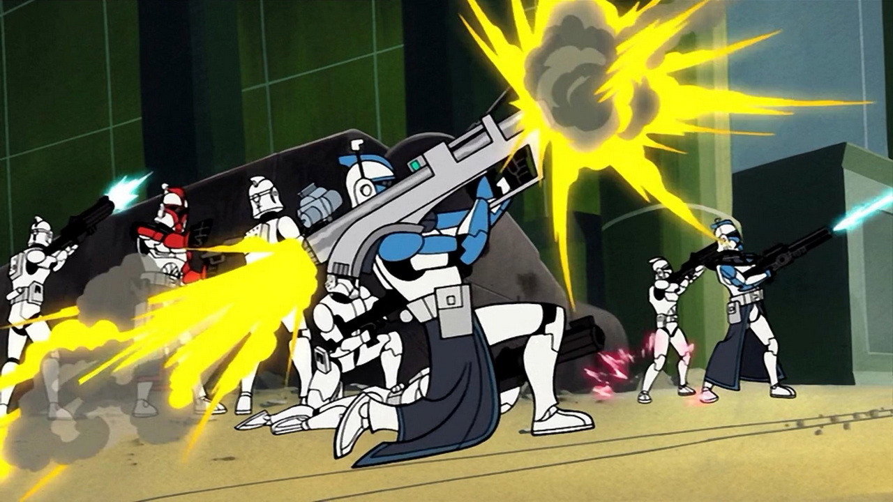 Star Wars - Clone Wars vol.1 - Image de fond