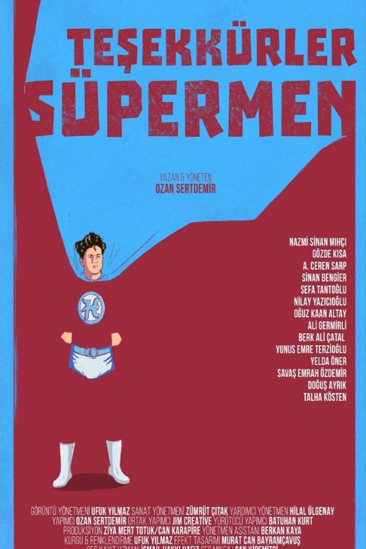 Teşekkürler Süpermen filmaffisch