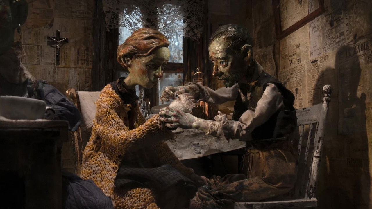 The Girl Who Cried Pearls backdrop