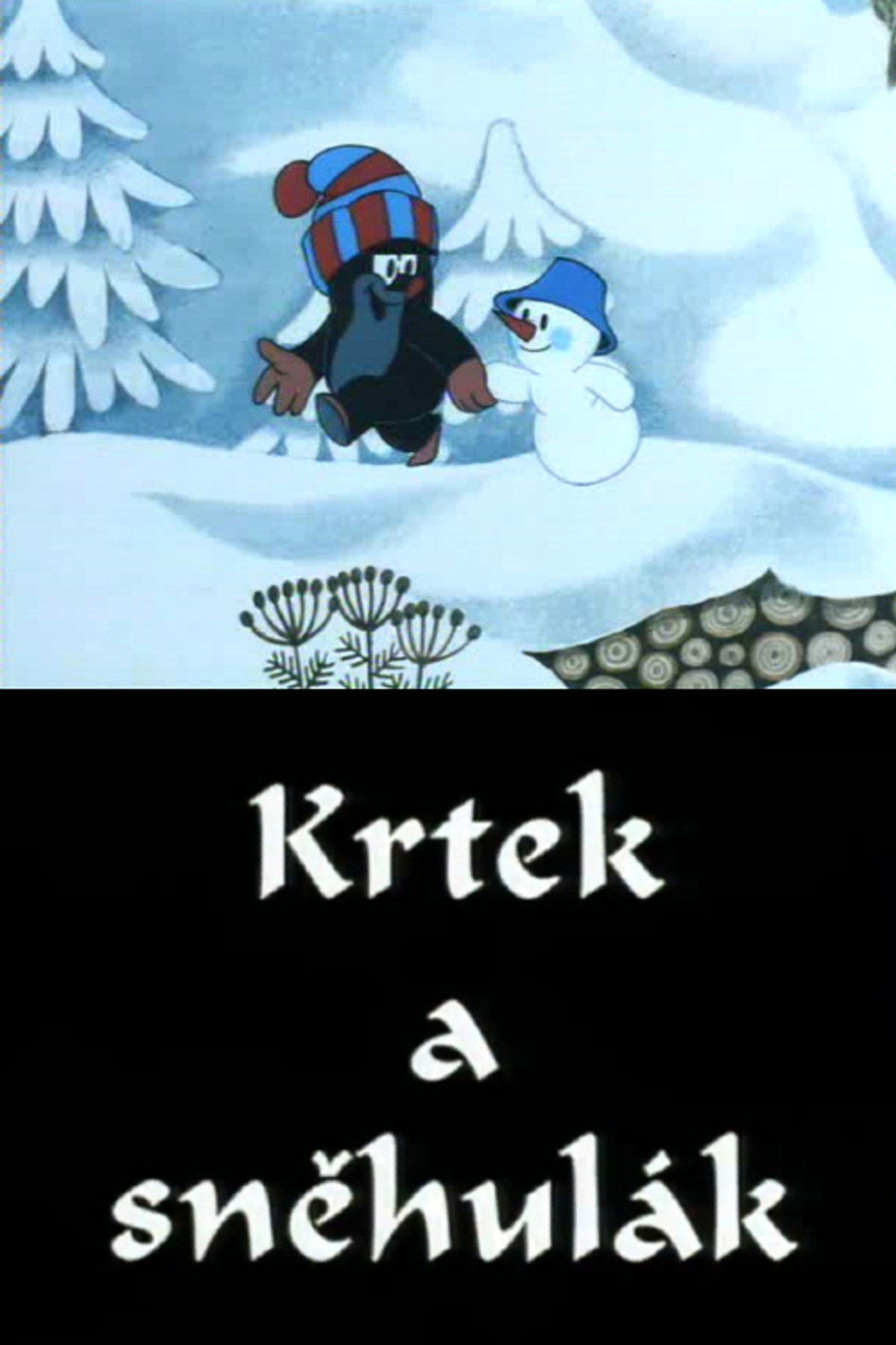 Krtek a sněhulák filmaffisch