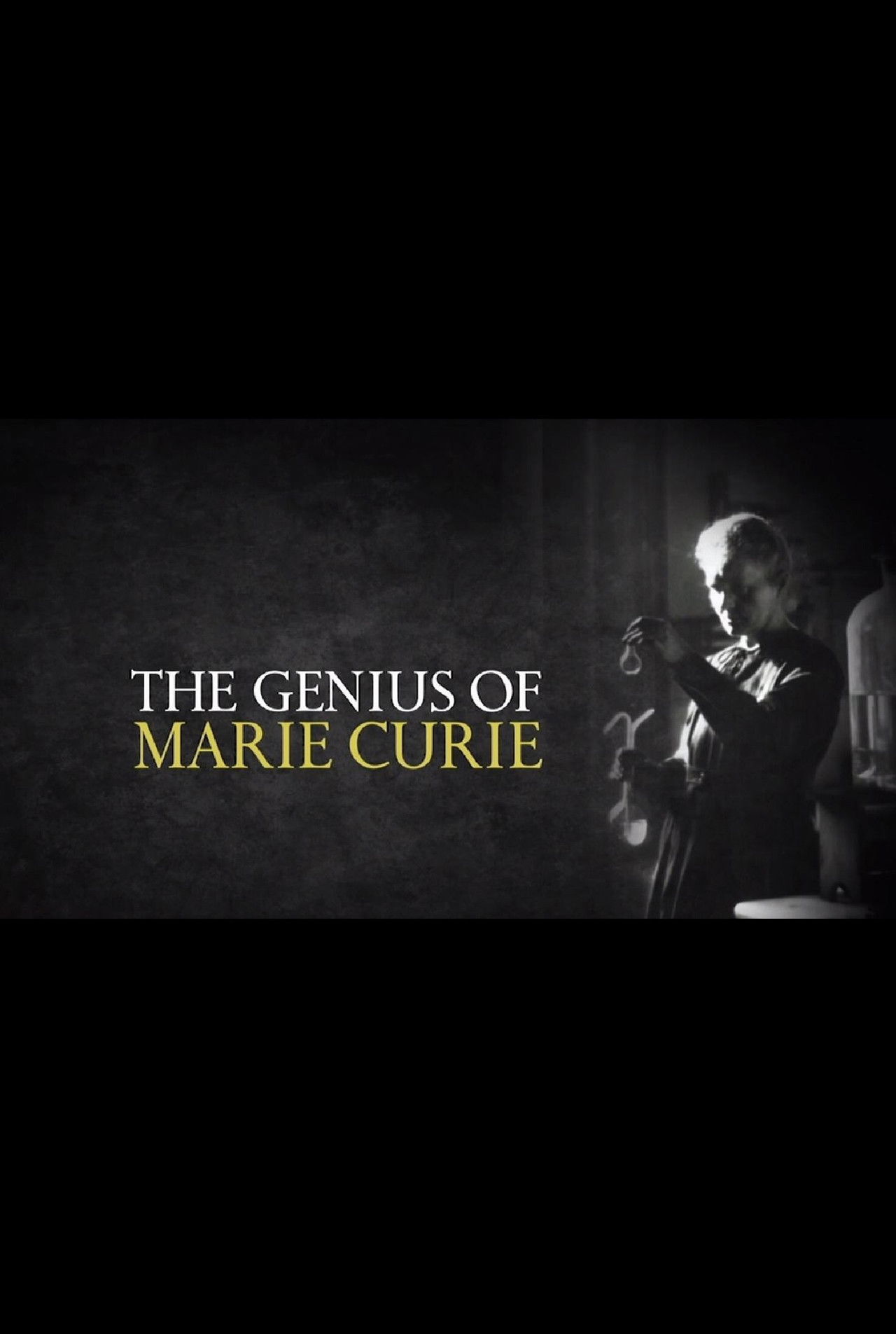 The Genius of Marie Curie: The Woman Who Lit up the World Backdrop