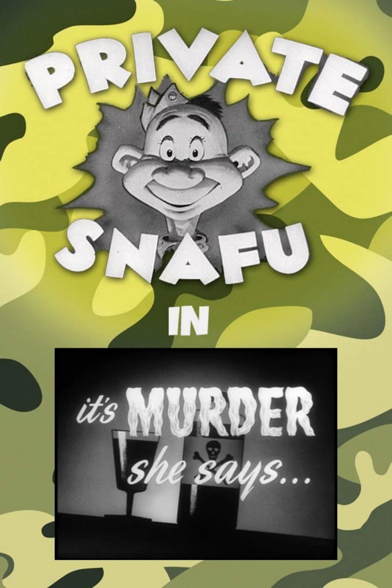 It's Murder She Says... Backdrop