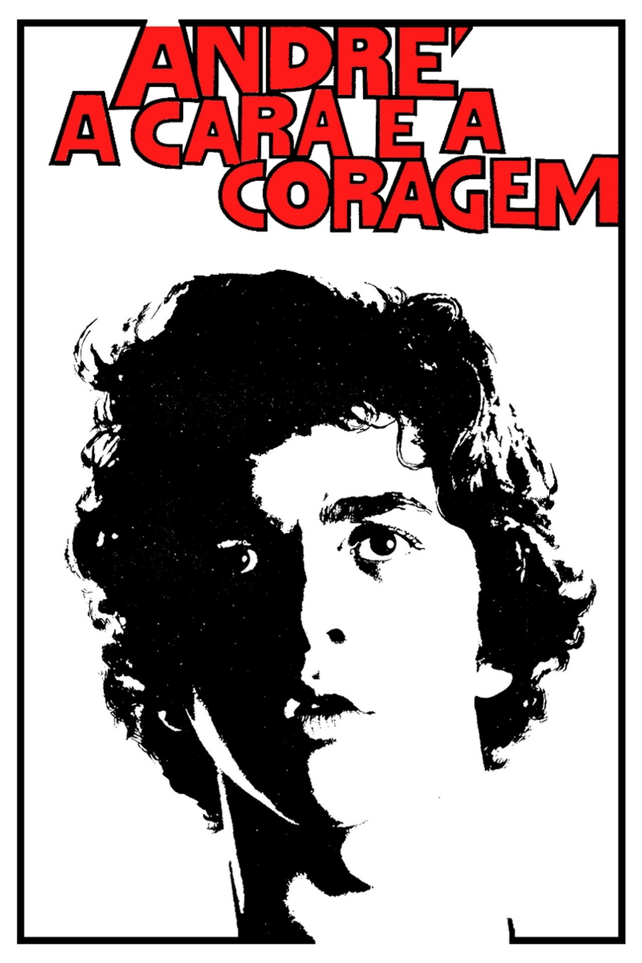 André, a Cara e a Coragem filmaffisch