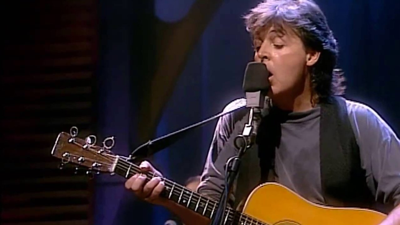 Paul McCartney: Unplugged movie poster