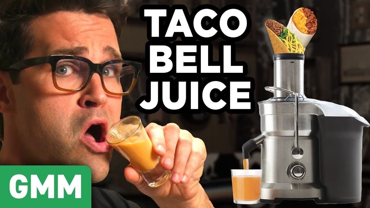 Good Mythical Morning - Season 12 Episode 1 : Liquified Food Taste Test