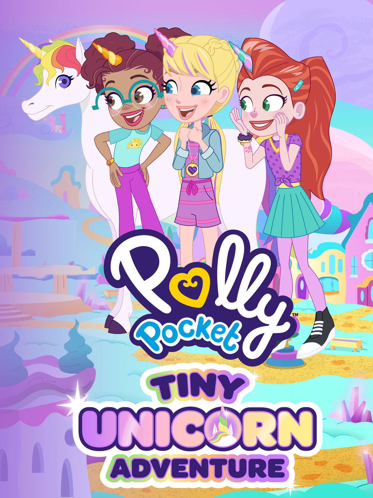 Polly Pocket: Tiny Unicorn Adventure Backdrop
