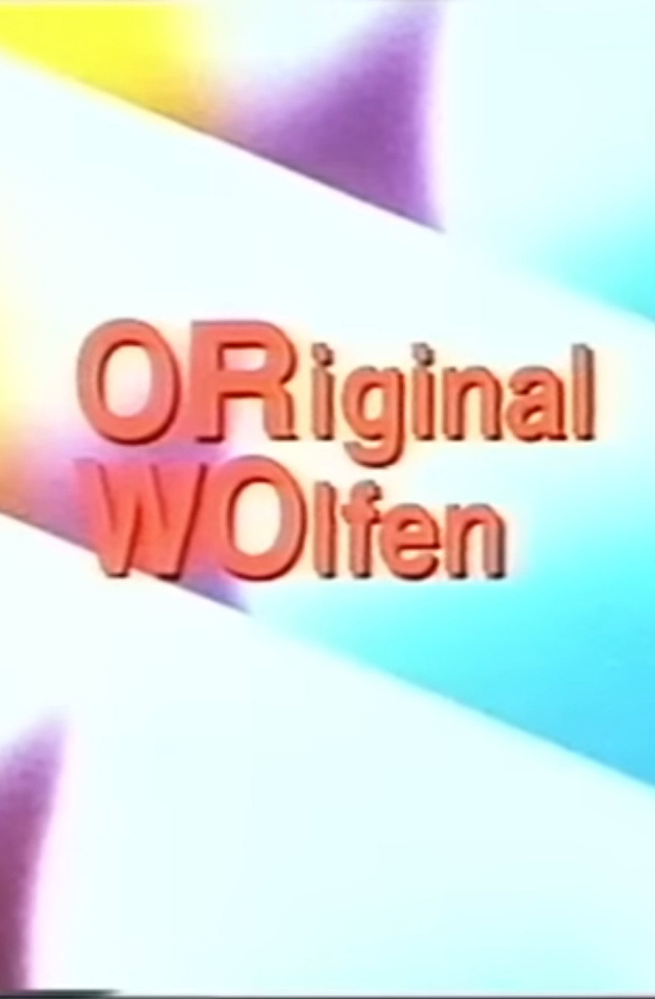 Original Wolfen filmaffisch