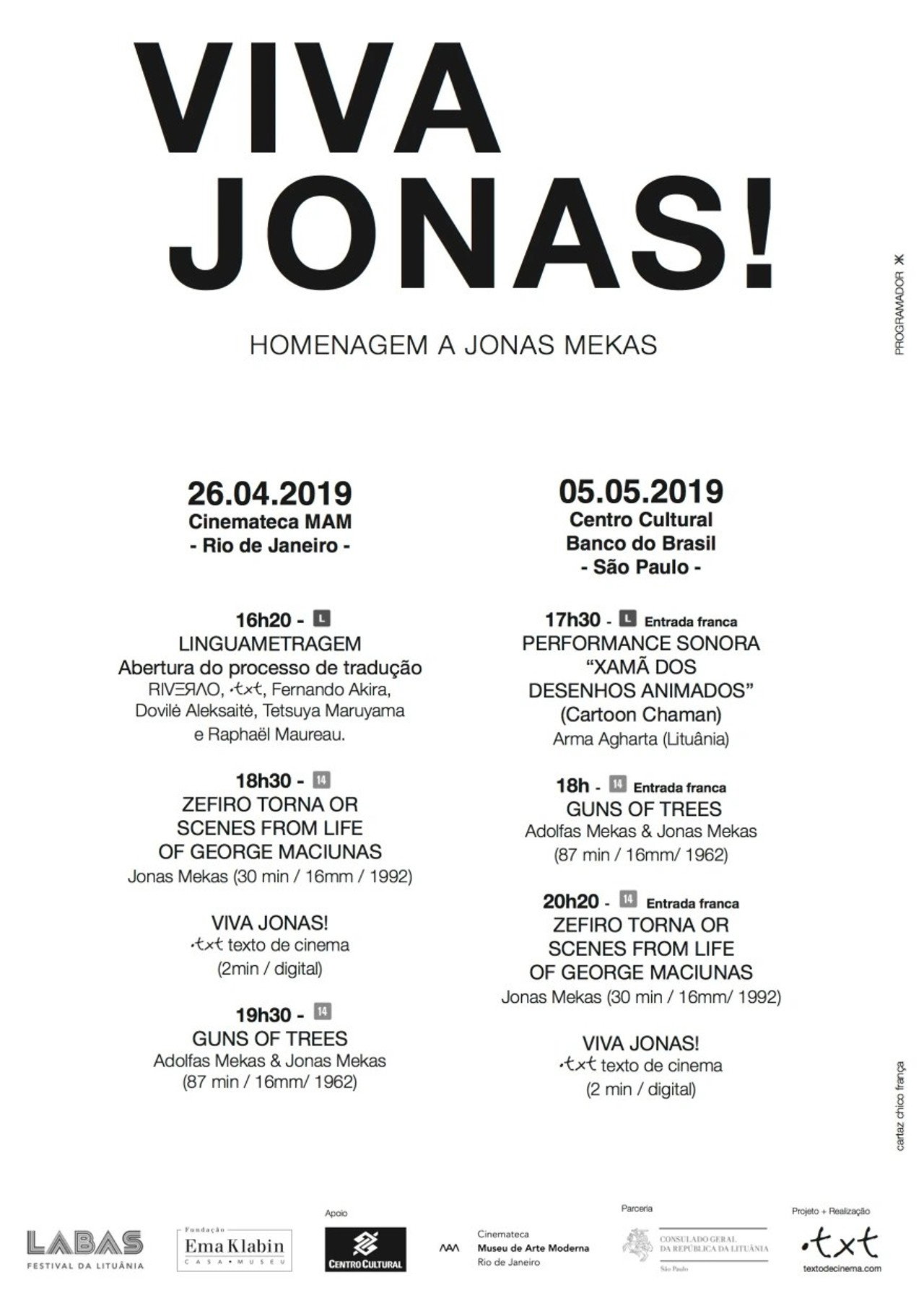 Viva Jonas! Backdrop